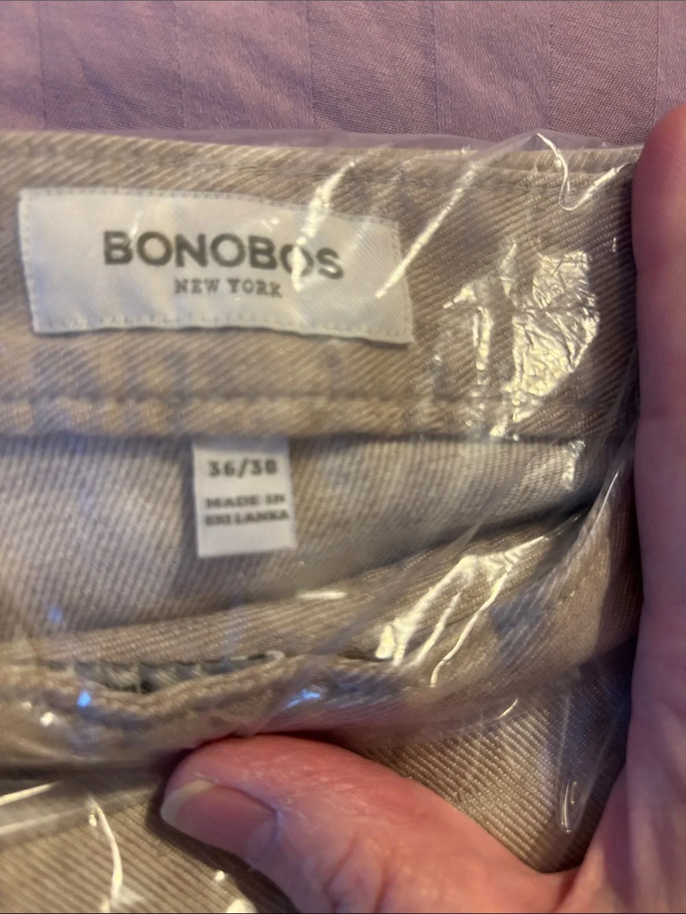 Coastal Linen Khaki 5-pocket Pant 36x30